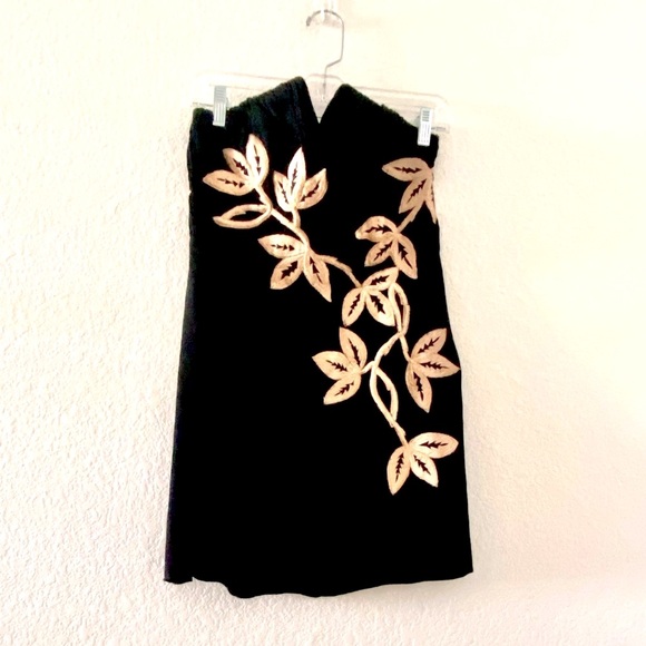 Limited Edition Free People Night Out Strapless Embroidered Mini Dress - Picture 2 of 15